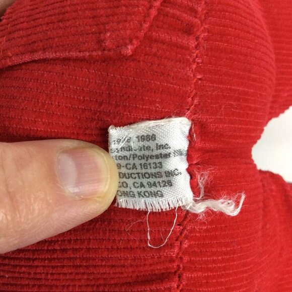 Vintage Snoopy Christmas Plush 13 inch Peanuts Doll In Red Overalls - Picture 5 of 6